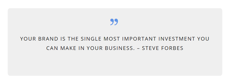 Steve Forbes Brand Quote