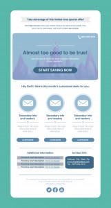 marketing email template