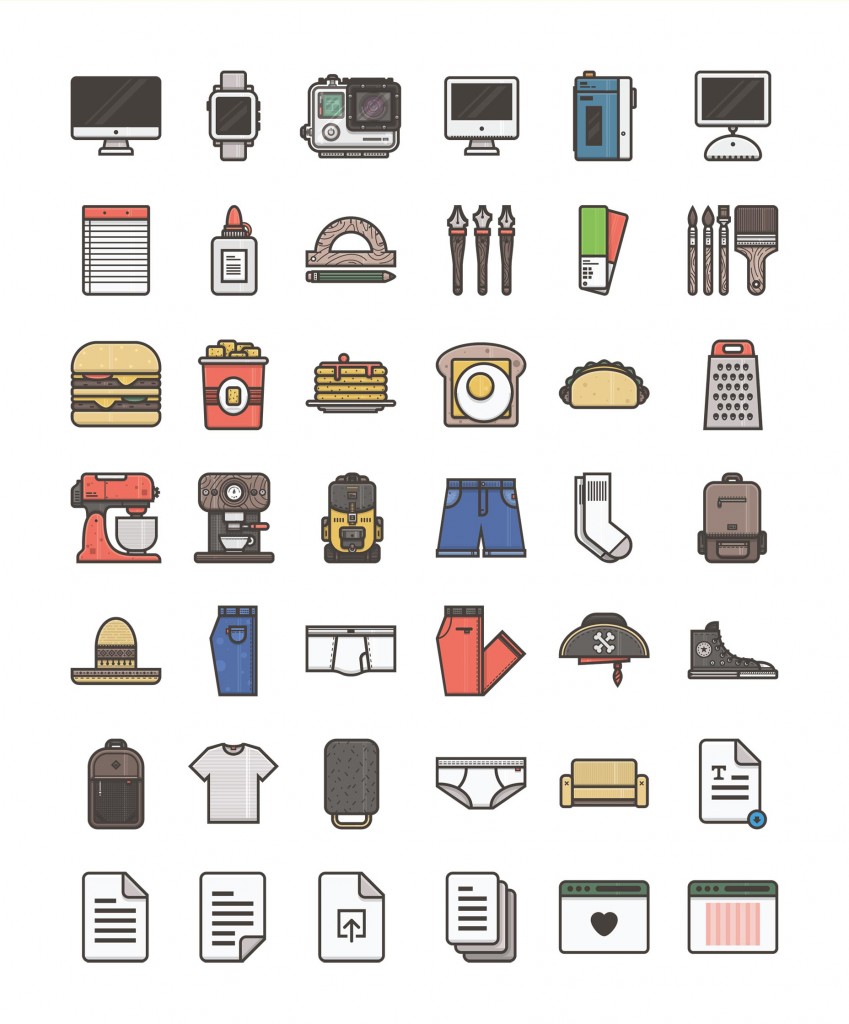 Free icons for designers