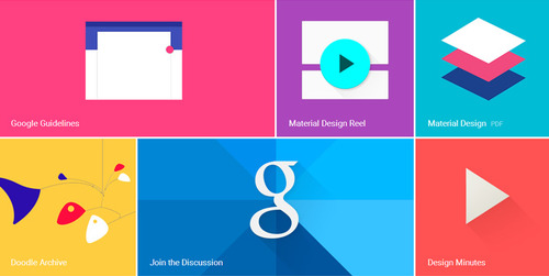 google-semi-flat-web-design